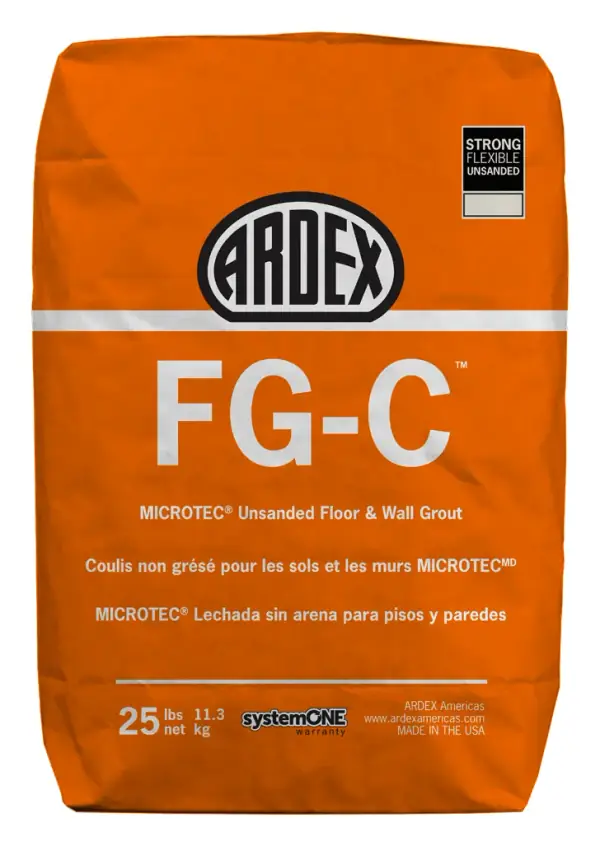 ARDEX FG-C MICROTEC unsanded floor and wall grout bag