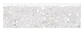 Mont Blanc White 4 × 12 in. bullnose trim