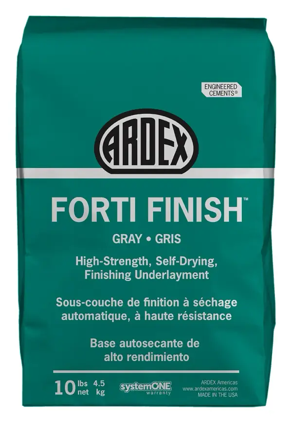 ARDEX Forti Finish self-drying finishing underlayment, 10 lb bag