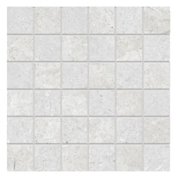Biella Bianco 2x2 Mosaic sheet (porcelain)