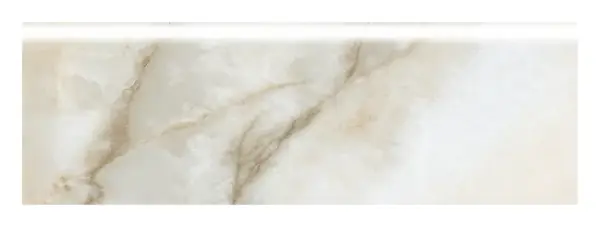 Onice Gold 4 × 12 in. bullnose trim