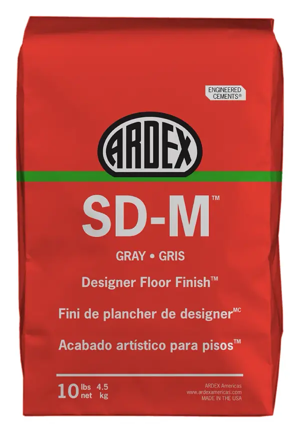 ARDEX SD-M Designer Floor Finish, 10 lb bag (gray)