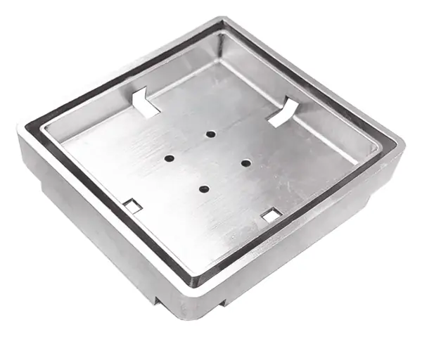 wedi Fundo tileable point drain cover for 3/8 in. tile