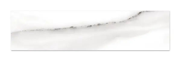 Imagine Calacatta White 3 × 12 in. porcelain brick tile