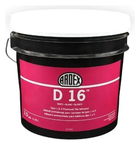 ARDEX D 16 premixed tile adhesive