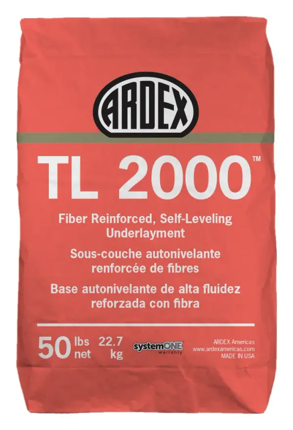 ARDEX TL 2000 fiber-reinforced self-leveling underlayment, 50 lb bag