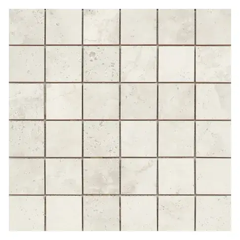 Navagio Plus White 2 × 2 in. ceramic mosaic sheet