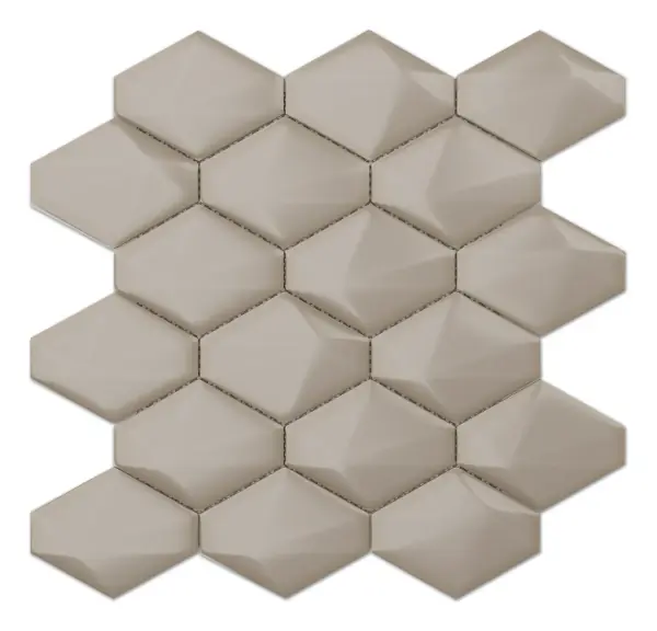 Diamondback Mosaic Taupe sheet (ceramic)