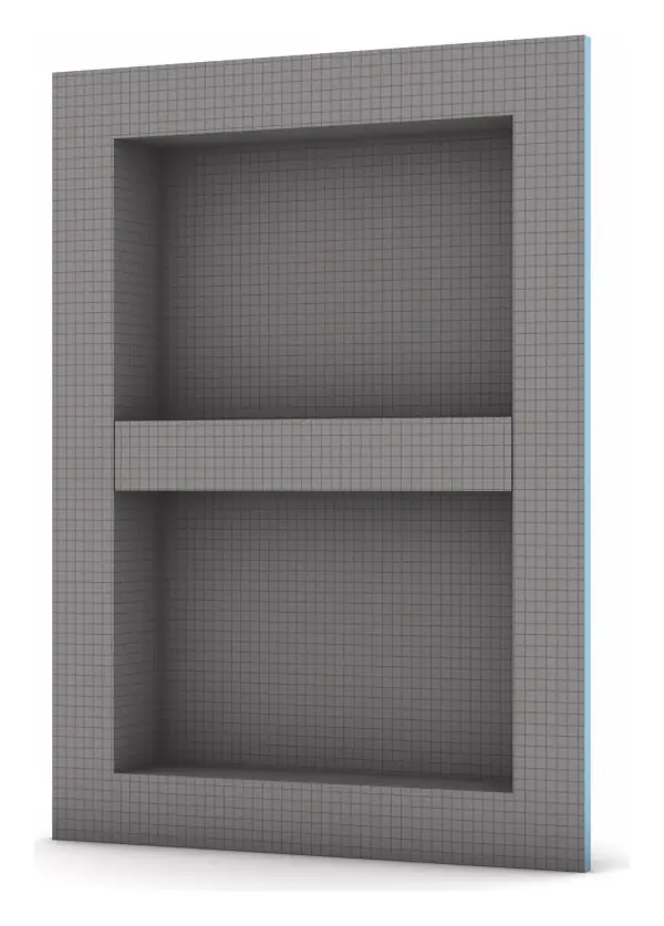 wedi shower niche 16 × 22 in.