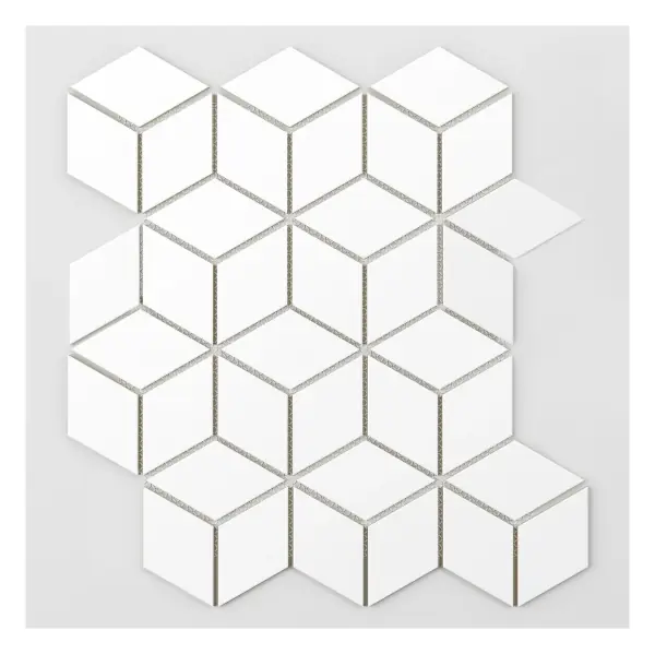 Cube Mosaic White sheet (porcelain)