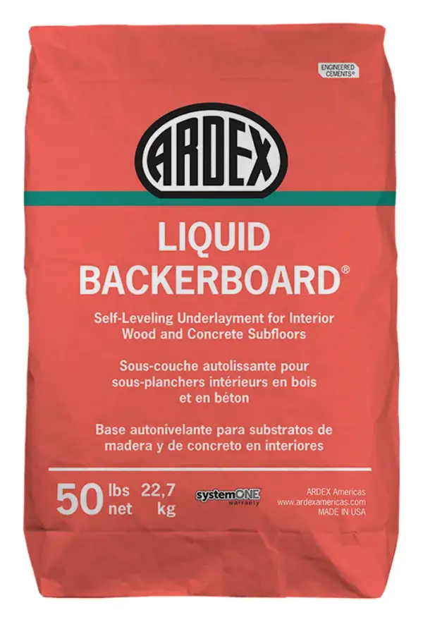 ARDEX Liquid BackerBoard self-leveling underlayment, 50 lb bag
