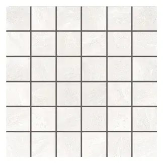 Safari Perla 2 × 2 in. porcelain mosaic sheet