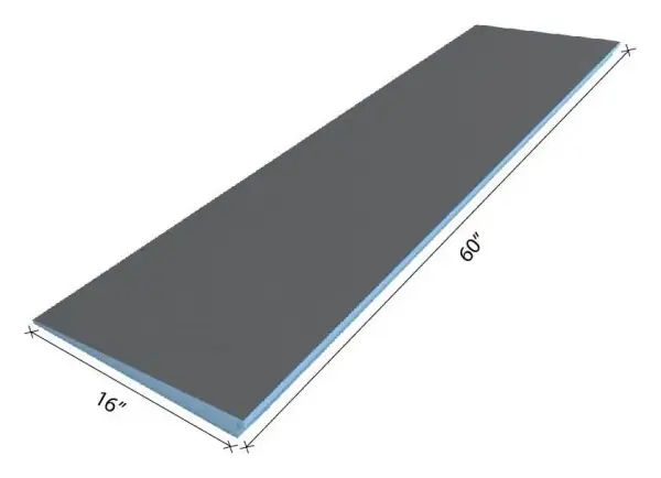 wedi Fundo sloped shower ramp