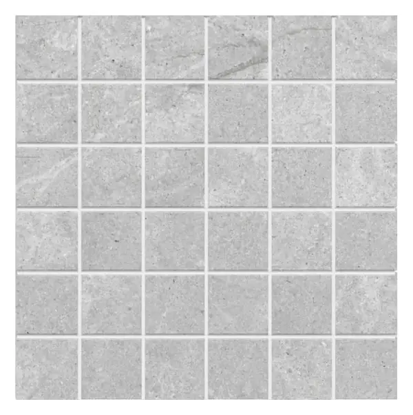 Biella Argento 2x2 Mosaic sheet (porcelain)